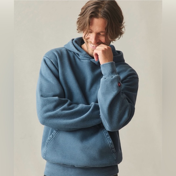 NEW American Giant Unisex American Vintage Pullover Hoodie, Blue, Size Small - Picture 1 of 16